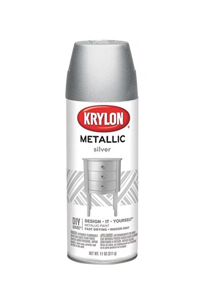 Krylon طلاء رش معدني فضي