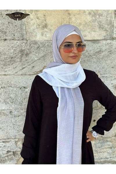 ALDIRA Double Color Flamed Shawl Cotton