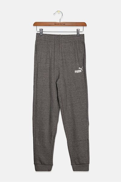 Puma Kids Boy Brand Logo Jogger Pants, Grey