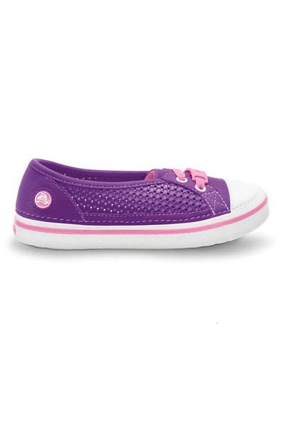 Crocs Pantofi sport Crosmesh Hover Skimmer pentru fete, 34-35 EU - J3 US Mov - Dahlia