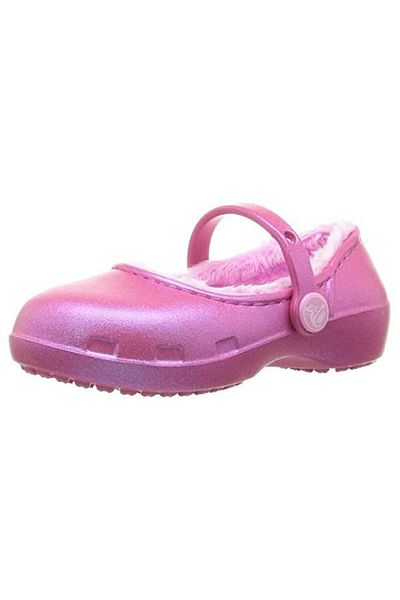 Crocs Karin Lined Clog Kids Roz - Party Pink 23-24 EU - C7 US