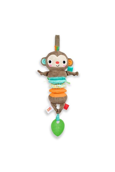 Bright Starts Pull Down Musical Monkey Peg Toy, 0-36 Months