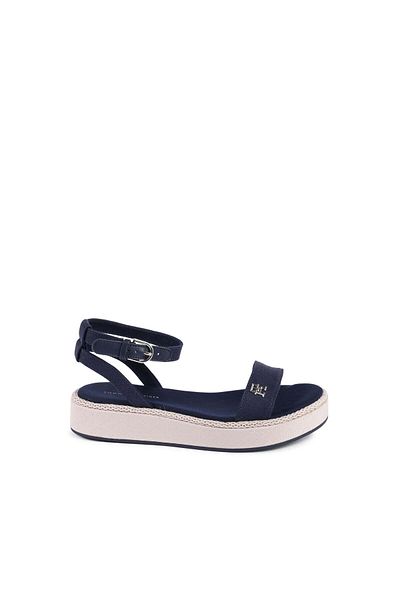 Tommy Hilfiger sandale wedges navy blue premium