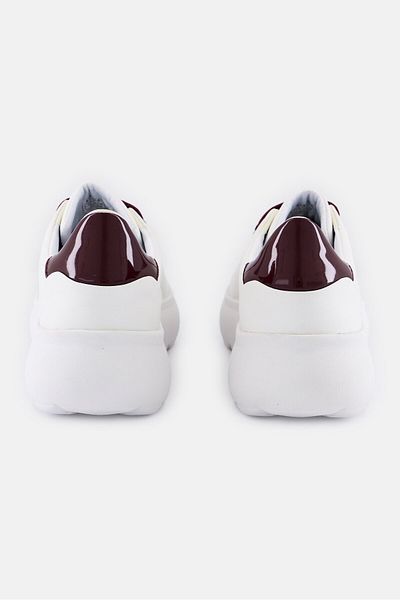 Geox Women D Spherica EC4 Lace UP Casual Shoes, White