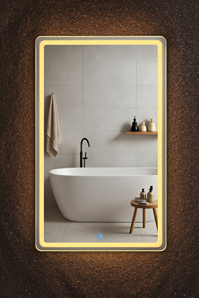 LİLACAM DESİGN 60x90 Dokunmatik Ledli Banyo Makyaj Aynası