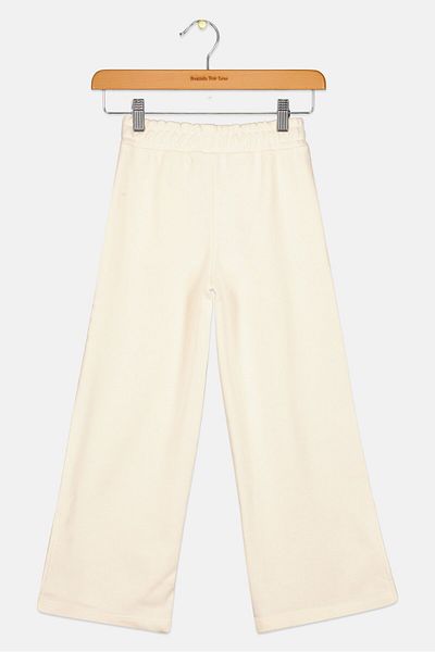 DeFacto Kids Girl Solid Pull On Pants, Beige