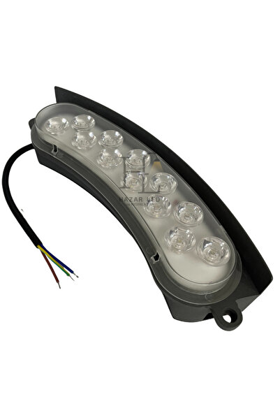 Hazar Led 12 Watt Bahçe Armatürü Led Palmiye Ağaç ve Sütun Aydınlatma IP68 Dı...