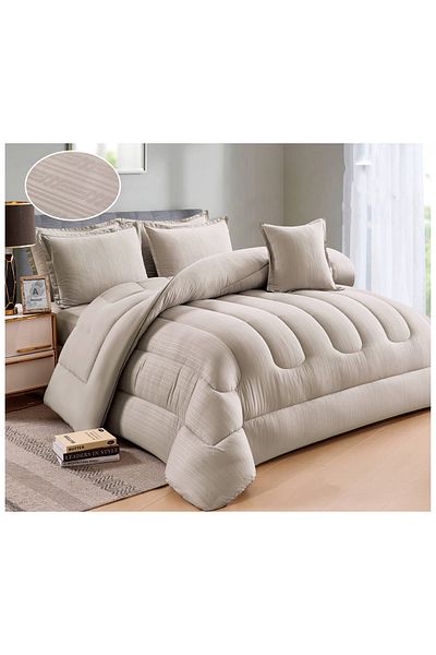 DEC29 7-piece hotel bed sheet for two people