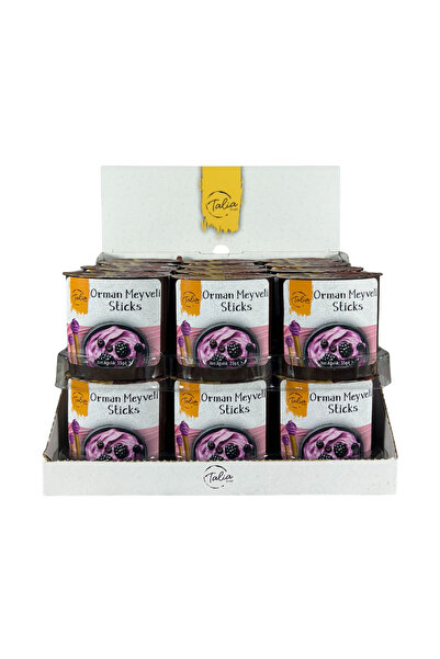 Talia Drops تاليا أعواد فواكه الغابة 55 جرام × 24 (علبة واحدة)