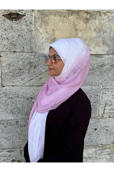 ALDIRA Double Color Flamed Shawl Cotton