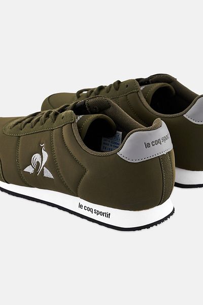 Le Coq Sportif Men Racerone Lace Up Outdoor Shoes, Olive