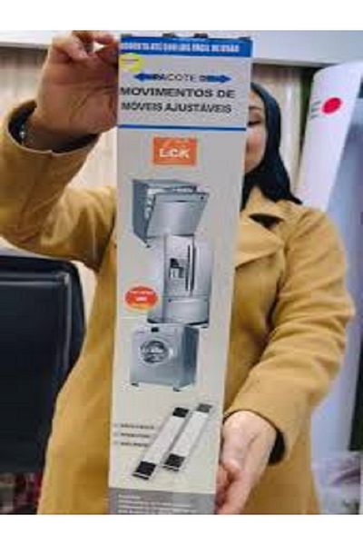 Generic Movable washing machine base🥇 Be clever and move any piece of furniture without you noticing