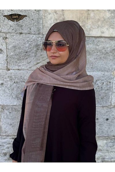 ALDIRA Double Color Flamed Shawl Cotton