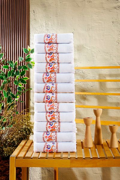 Pamira 10 Pieces 40X70 Fringed Wedding, School, Convoy Towel