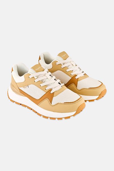 Algspar Women Lace Up Hiking Shoes, Multicolor