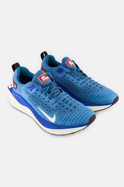 Nike Men React Infinity 4 Prm Lace Up Running Shoes, Blue