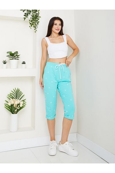 Banadamoda Women's Patterned Capri