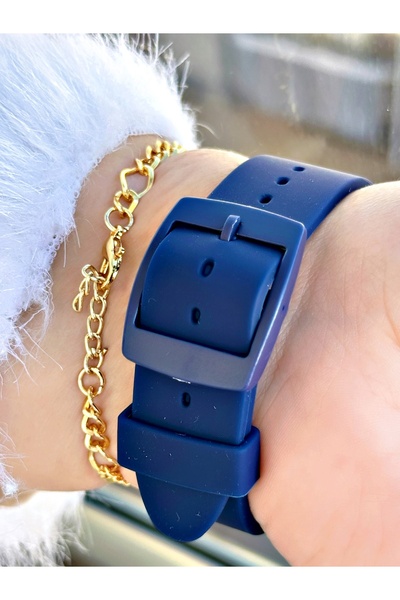 Tisaati Special Design Luxury Silicone Cord Premium Series Women's Wristwatch with Calendar - Gift Bracelet