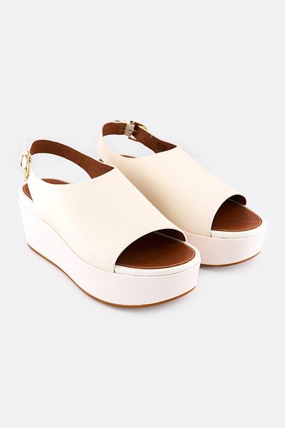 Fitflop Women Adjustable Buckle Sandals, White