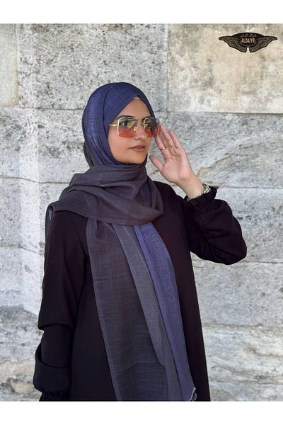 ALDIRA Double Color Flamed Shawl Cotton