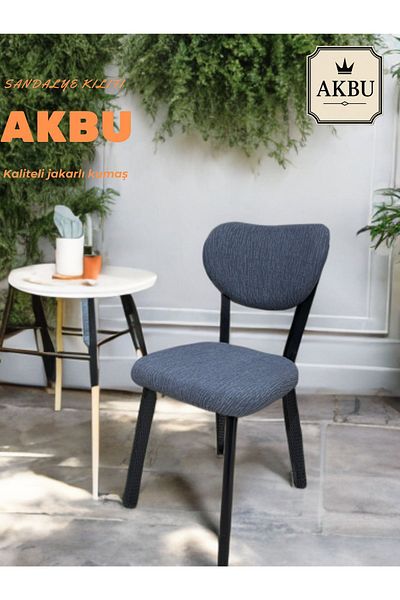 AKBU Σετ ελαστικό κάλυμμα καρέκλας 6 τεμαχίων |   Κάλυμμα καρέκλας, Αντιολισθητικό, Πλενόμενο κάλυμμα