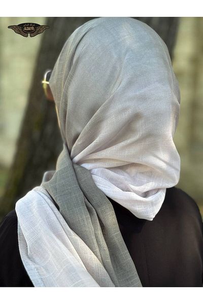 ALDIRA Double Color Flamed Shawl Cotton