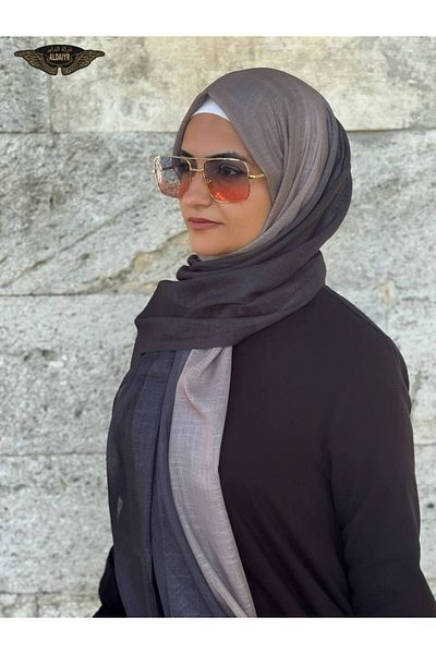 ALDIRA Double Color Flamed Shawl Cotton