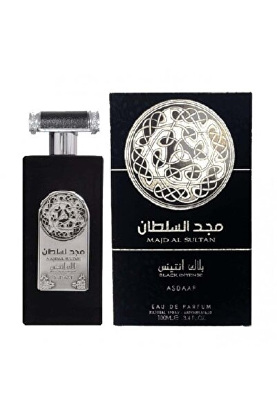ASDAAF Majd Al Sultan Black Intense Eau de Parfum, Men, 100ml, Eau de Parfum,...