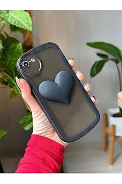 AMAZON TOHUM Go Accessory 3D Toy Heart Model Transparent Case Compatible with iPhone 7-8 - Se 2020