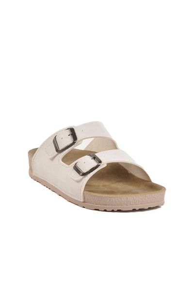 AYAKMOD White-Grey Women's Slippers 20-972 Z