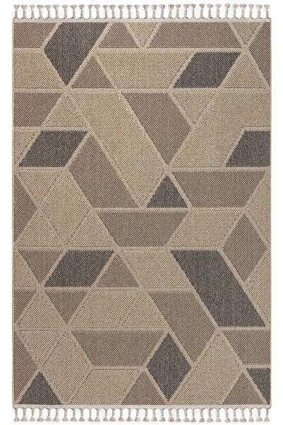 Halımax ZenLine Yumuşak Bukle Hav Toz Vermez Sisal Yolluk Antre Mutfak Salon Oturma Odası Halısı