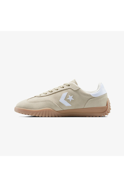 Converse Run Star Trainer Suede Unisex Bej Sneaker