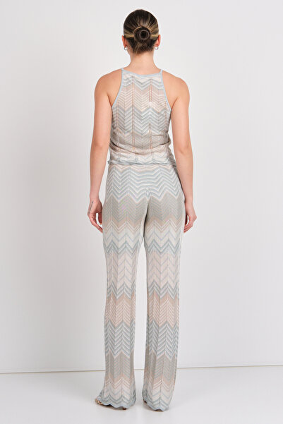 ONLY Kadın Onlalvıra Askılı Simli Örme Bluz 15344392 Mavi