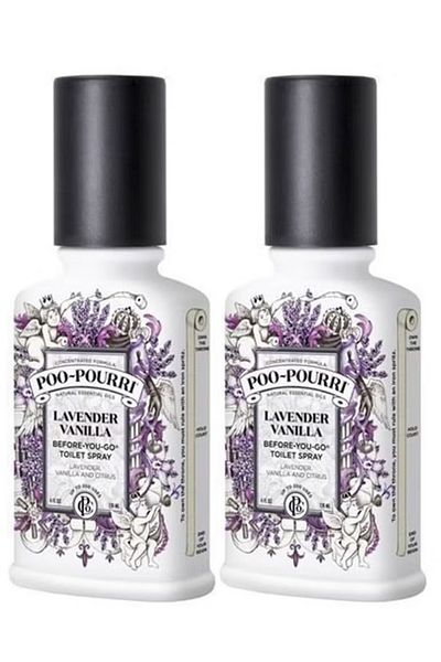 Poo-Pourri Pack Of 2 Before You Go Toilet Spray - Lavender Vanilla