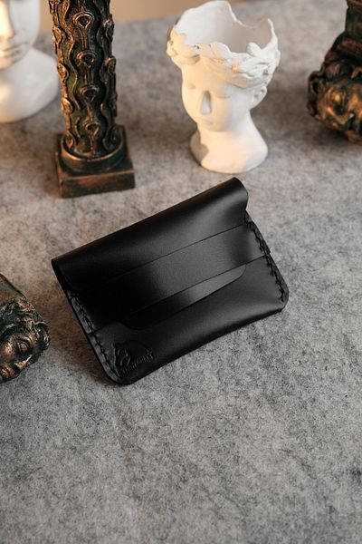 TROYACRAFT Handmade Leather Card Holder Wallet - Hera