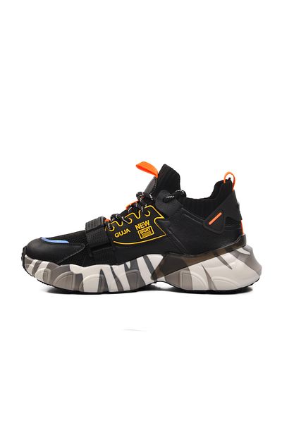 AYK'S Black Men's Sports Shoes 24K573 m