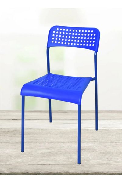 rexa Plastic chair with iron legs