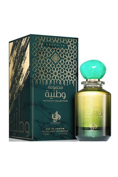 Al Wataniah Graphite, Eau De Parfum, Unisex, 100 Ml, 100 ml