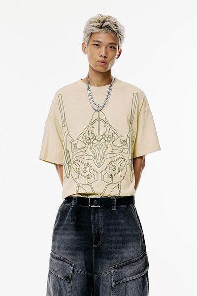 Pull & Bear Evangelion T-shirt