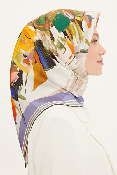 Armine İPEK EŞARP 8713D (TWİLL) (NOSTALJİ)-32