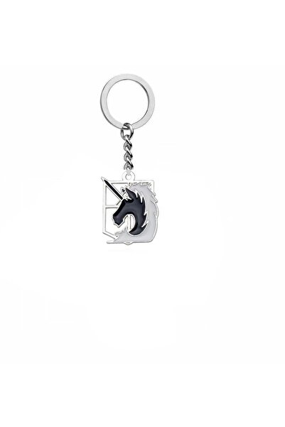 Herşey Nota Breloc cu simbol unicorn Attack on Titan |   Accesoriu anime unisex