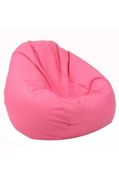 Pufrelax Fotoliu Nirvana Gigant Beanbag Chair - Leather - Pink