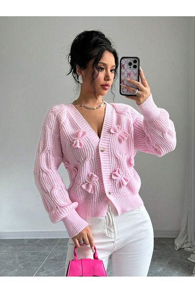hidafashion Strickery Cardigan with Strip Detail