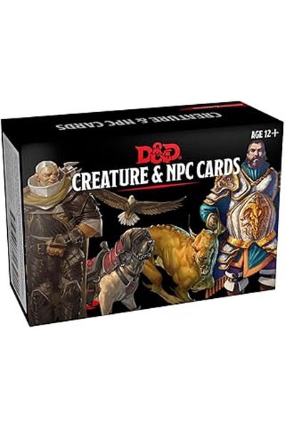 AMAZON TOHUM Dungeons & Dragons Spellbook Cards: Creature & Npc Cards (D&D Accessory)