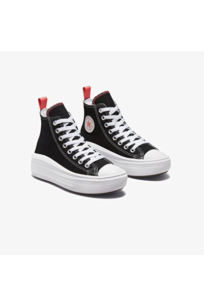 Converse Chuck Taylor All Star Move Kadın Siyah Platform Sneaker