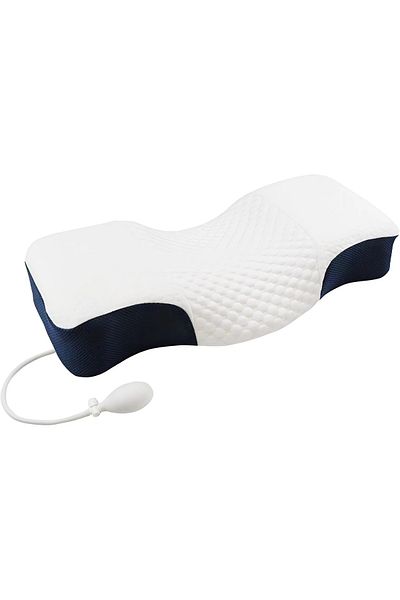 AVYRA Orthopedic Cervical Pillow Memory Foam Adjustable Inflatable For Neck Shoulder Head Pain With Foam