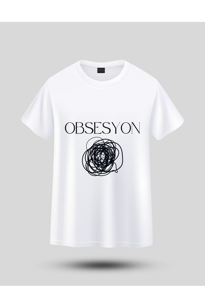 Trendy Merry Store Μπλουζάκι Unisex με τυπωμένο κείμενο OBLIVION