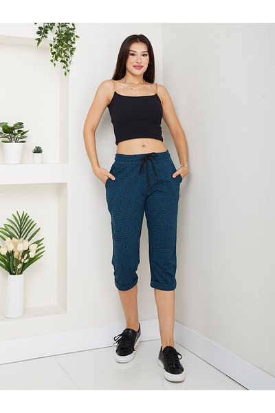 Banadamoda Capri cu model pentru femei