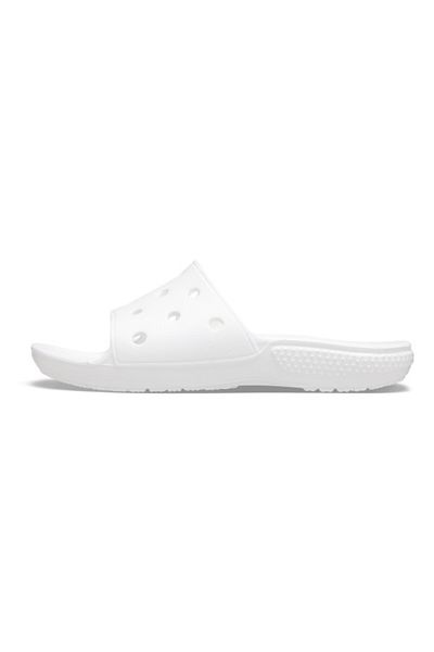 Crocs Kid's Classic Slide Slippers Alb - White 38-39 EU - J6 US