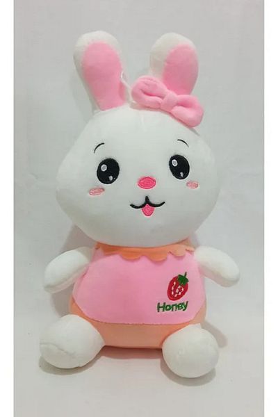 MİNGODAN 1Pc Attractive Rabbit Plush Toys Comfortable Toy Perfect Gift for All Ages Sleeping Companion 35cm
